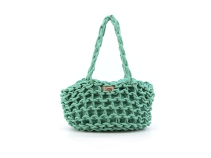 Shopper cord LUCILLE jade